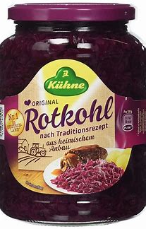 Kuhne Pickled Red Cabbage 720ml